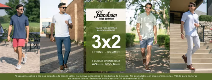 Catálogo Florsheim | 3x2 spring-summer  | 2026-01-12T00:00:00.000Z - 2026-01-31T00:00:00.000Z