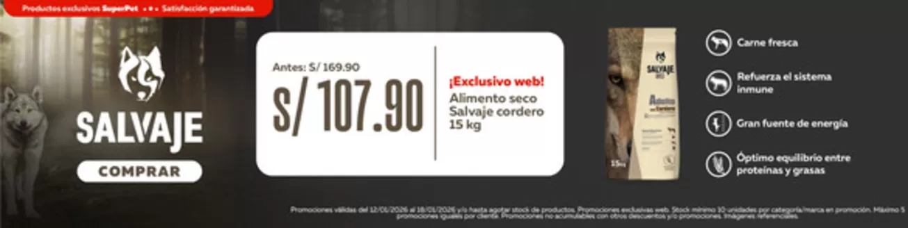 Catálogo Superpet | Ofertas exclusivas para nuestros clientes | 2026-01-12T00:00:00.000Z - 2026-01-18T00:00:00.000Z