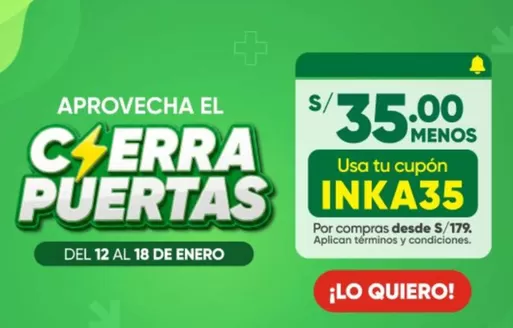 Catálogo InkaFarma en Lima | Cierra Puertas  | 2026-01-14T00:00:00.000Z - 2026-01-18T00:00:00.000Z