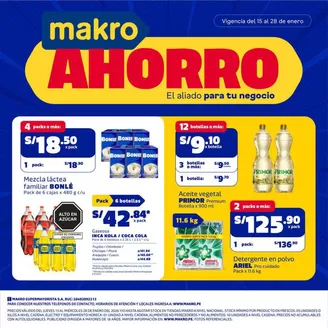 Catálogo Makro | Catálogo Makroahorro VIG#2 | 2026-01-15T00:00:00.000Z - 2026-01-28T00:00:00.000Z