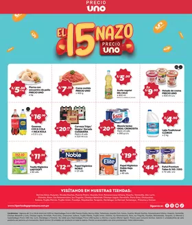 Catálogo Hiperbodega Precio Uno en Tacna | Nuestras mejores ofertas para ti | 2026-01-15T00:00:00.000Z - 2026-01-18T00:00:00.000Z