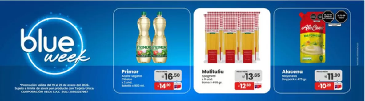 Catálogo Vega en Pacasmayo | Ofertas exclusivas para nuestros clientes | 2026-01-19T00:00:00.000Z - 2026-01-25T00:00:00.000Z