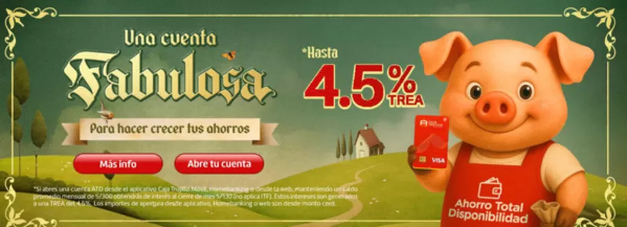Catálogo Caja Trujillo en Huancayo | El super tazon deposito plazo fijo | 2026-01-23T00:00:00.000Z - 2026-02-15T00:00:00.000Z