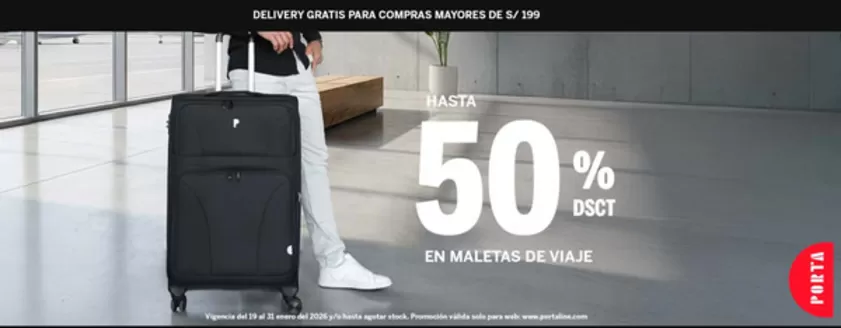 Catálogo Porta en Chachapoyas | Hasta 50%dsct | 2026-01-23T00:00:00.000Z - 2026-01-31T00:00:00.000Z