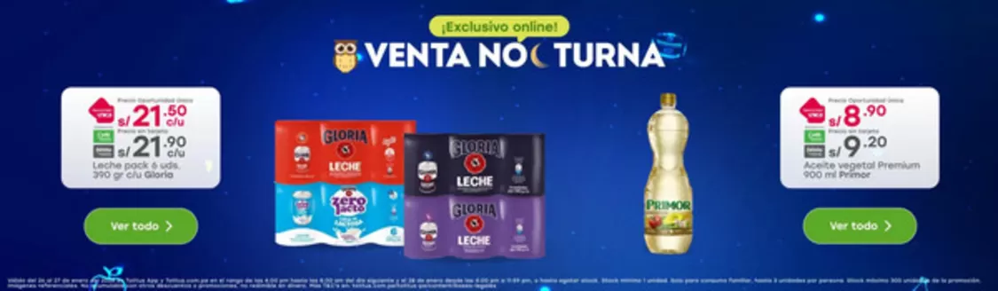 Catálogo Tottus en Huancayo | Catálogo Tottus | 2026-01-26T00:00:00.000Z - 2026-01-27T00:00:00.000Z