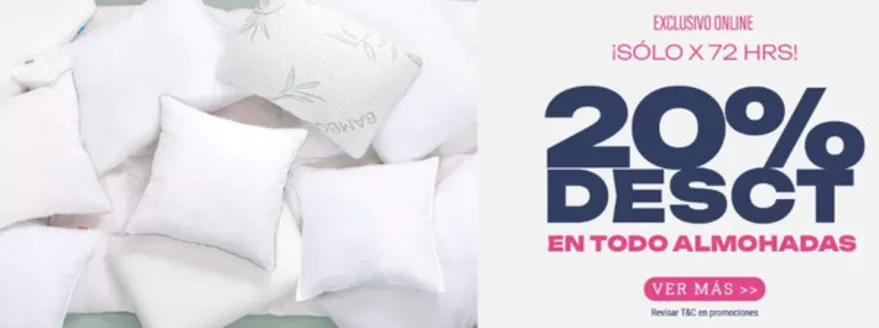 Catálogo Casaideas en Pucallpa | 20%desct en todo almohadas  | 2026-02-02T00:00:00.000Z - 2026-02-04T00:00:00.000Z