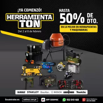 Catálogo Sodimac Constructor en Cusco | Hasta 50%de dto  | 2026-02-03T00:00:00.000Z - 2026-02-08T00:00:00.000Z