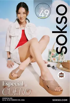 Catálogo Sokso en Piura | ESPECIAL DE CUERO 1 | 2026-02-02T00:00:00.000Z - 2026-02-15T00:00:00.000Z