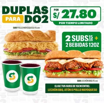 Catálogo Subway | Duplas para do2 | 2026-02-06T00:00:00.000Z - 2026-02-28T00:00:00.000Z