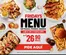 Catálogo TGI Friday's en Lima | Fridays Menu | 2026-02-20T00:00:00.000Z - 2026-02-27T00:00:00.000Z