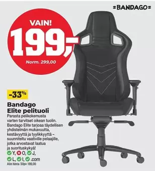 Elite pelituoli