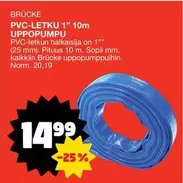 PVC-LETKU 1" 10m