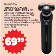 PARRANAJOKONE XR1755 LIMITLESS X X5