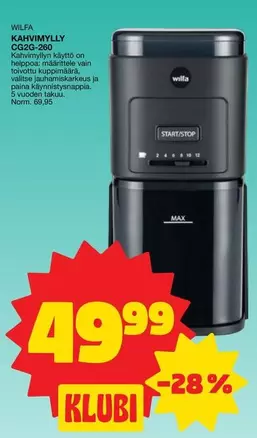 KAHVIMYLLY CG20-250