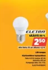 LED-lamppu