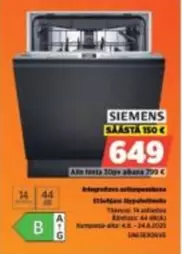 Siemens - Astianpesukone