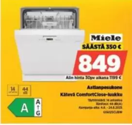 Miele - Astianpesukone