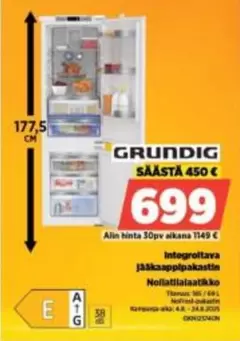 Jääkaappipakastin