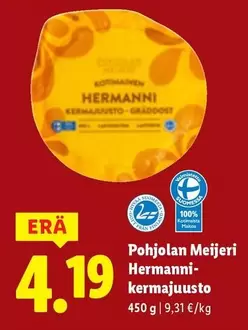 Hermanni-kermajuusto