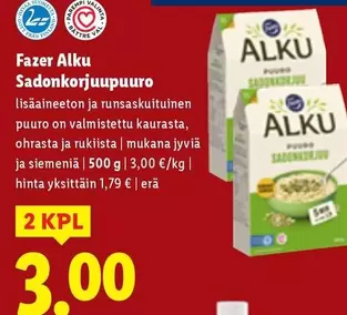 Sadonkorjuupuuro