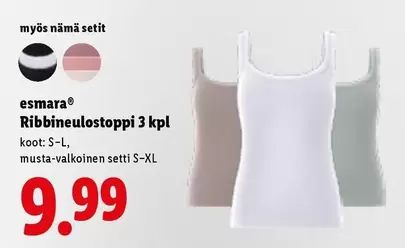 Ribbineulostoppi 3 kpl