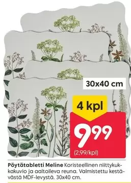 Pöytätabletti Meline