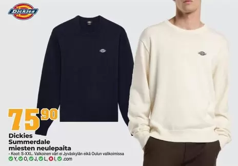 Summerdale miesten neulepaita