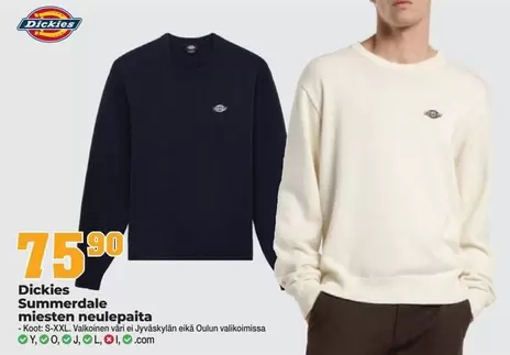 Summerdale miesten neulepaita