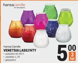 VENETSIA LASILYHTY