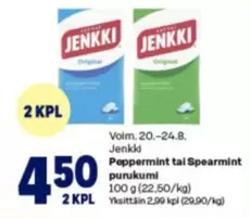 Peppermint tal Spearmint