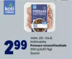 Porsaan minuuttisuikale
