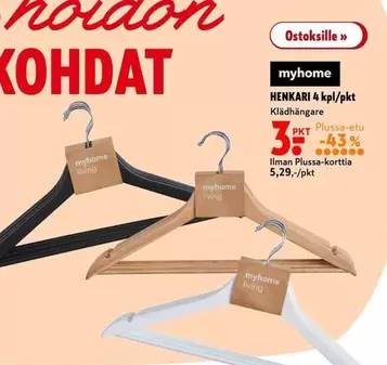 HENKARI 4 kpl/pkt