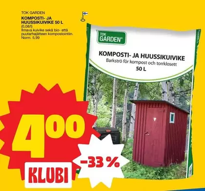 KOMPOSTI JA HUUSSIKUIVIKE 50 L