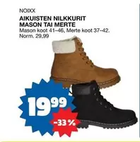 AIKUISTEN NILKKURIT MASON TAI MERTE