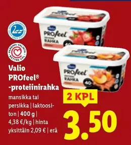 PROfeel -proteiinirahka