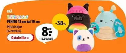 PEHMO 13 cm tai 19 cm Mjukisdjur