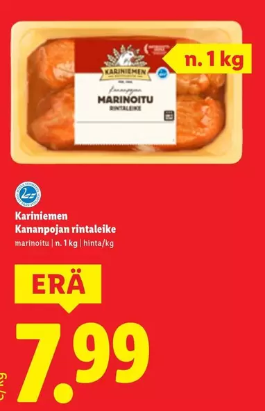 Kananpojan rintafileike