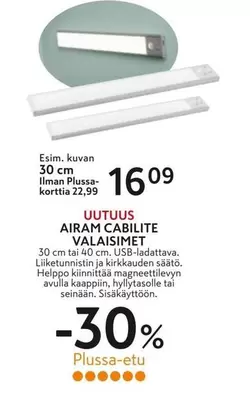 CABILITE VALAISIMET