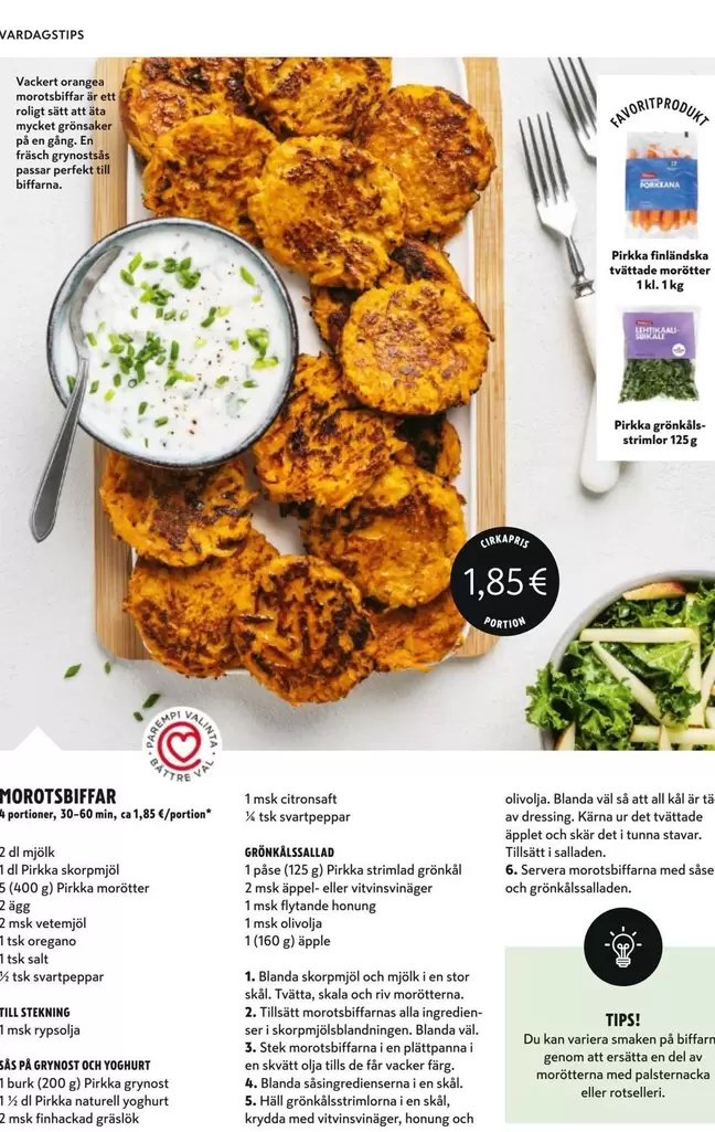 Morotsplättar