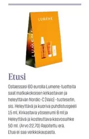Nordic-C [Valo]-tuotesetin