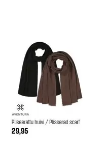 Pliseerattu huivi / Plisserad scarf