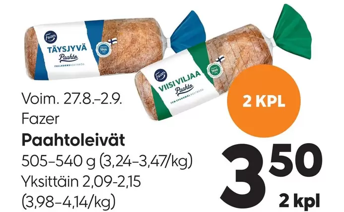 Paahtoleivät