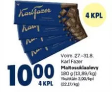 Maltosuklaalevy