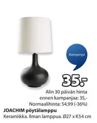 JOACHIM pöytälamppu
