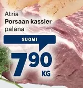 Porsaan kassler palana