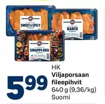 Viljaporsaan fileepihvit