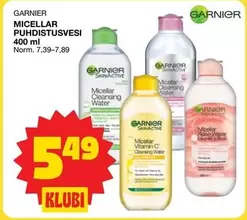 MICELLAR PUHDISTUSVESI