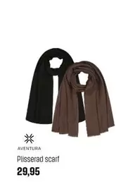 Plisserad scarf