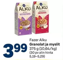 Granolat ja myslit