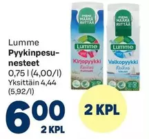 Lumme - Pyykinpesu-nesteet